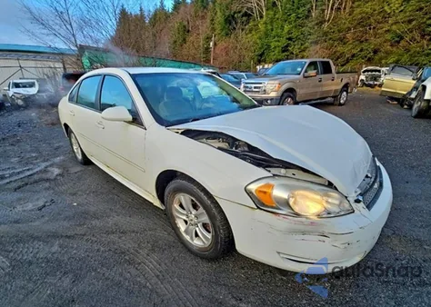 2012 Chevrolet Impala Ls z USA, uszkodzony, nr VIN 2G1WF5E3XC1276597